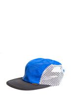 Load image into Gallery viewer, Blue mesh 5-panel hat
