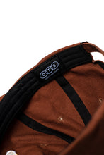 Load image into Gallery viewer, OTS 6 panel unstructured hat (brown)
