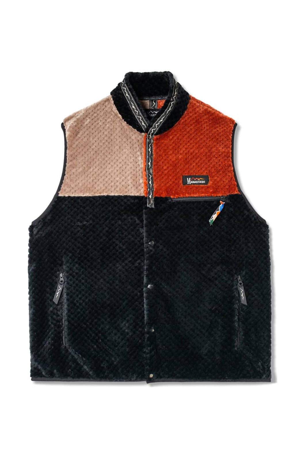Manastash Thermal Fleece Vest - Panel